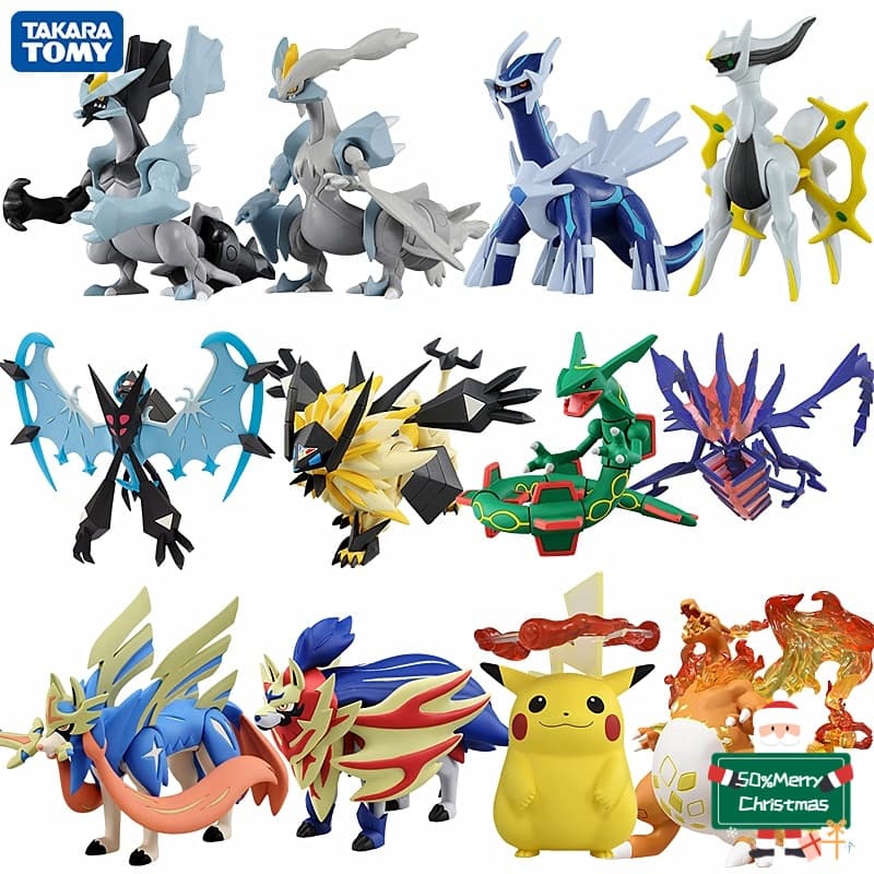 Figuras Pokémon Genuínas Série 12cm Espada Lua Sol Blindagem Charizard Zacian Zamazenta Modelo Figura De Ação Coleção Brinquedo Para Crianças