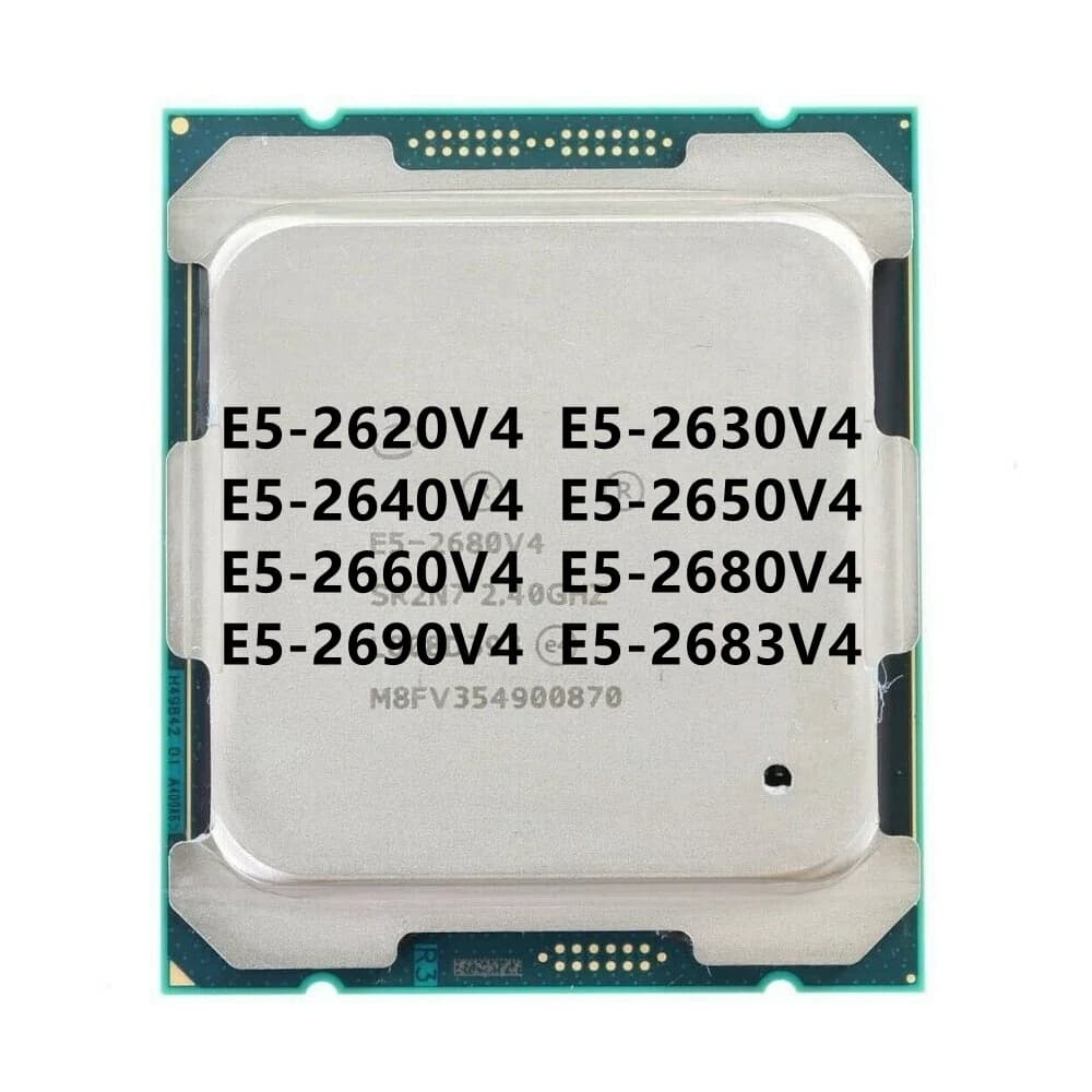 E5-2620V4 2630V4 2640V4 2650V4 260v4 2680V4 2690V4 2683V4 2682V4 LGA 2011-3 Processador De CPU