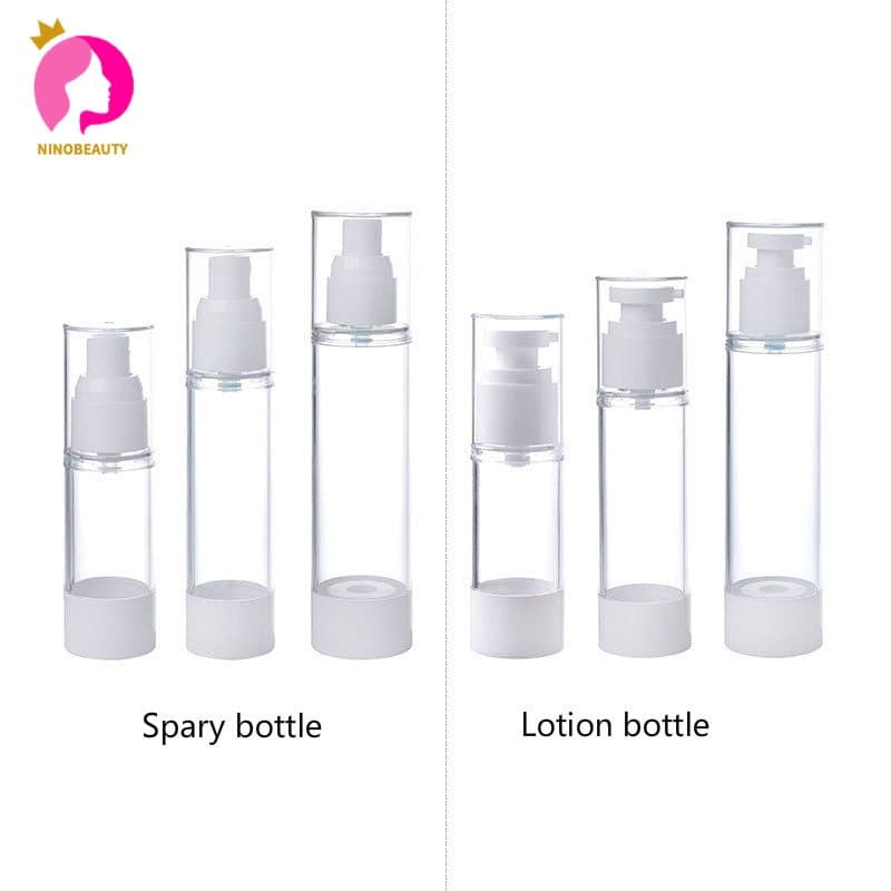 5ml 15ml 30ml 50ml 80ml 100ml Frascos De Spray Vazio Transparente Para Viagem Portátil/Frasco