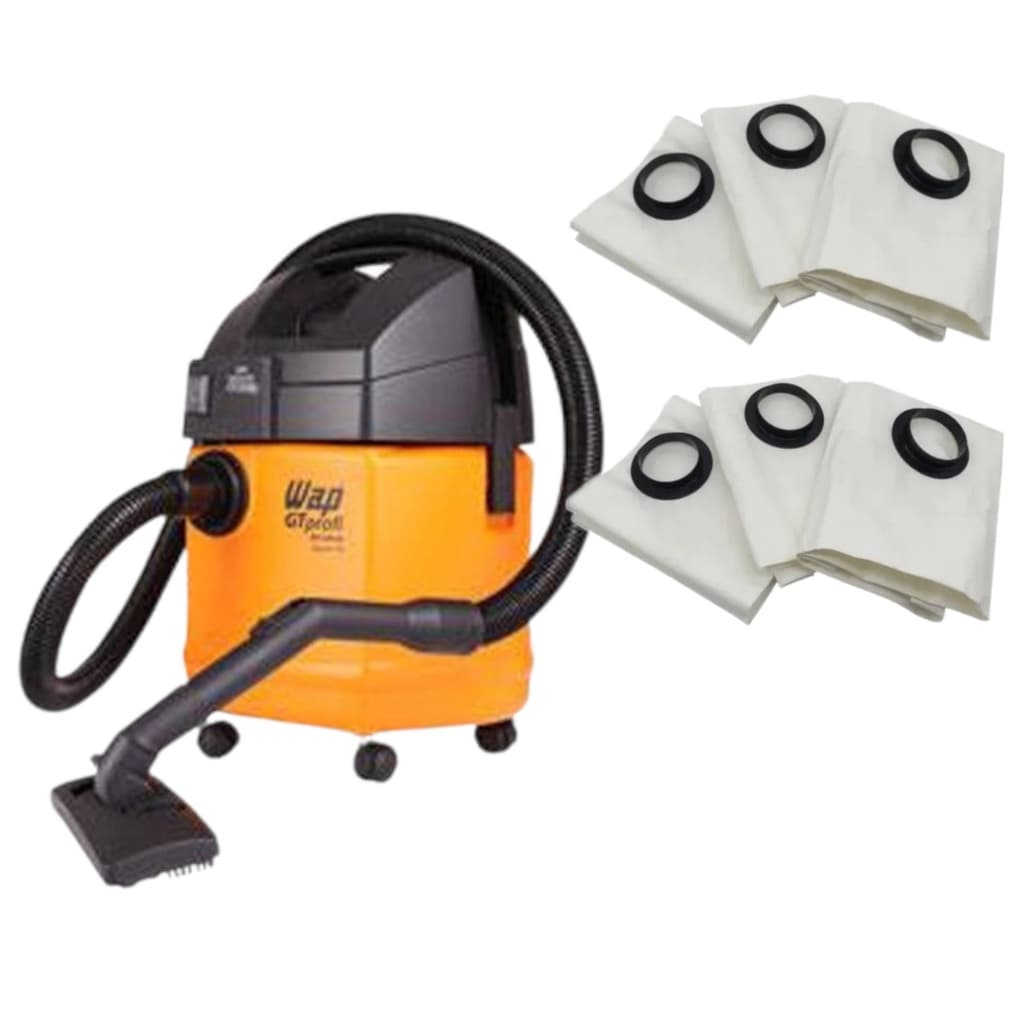 6 Unidades WAP ST10 ST15 ST20 Saco Para Aspirador De Pó