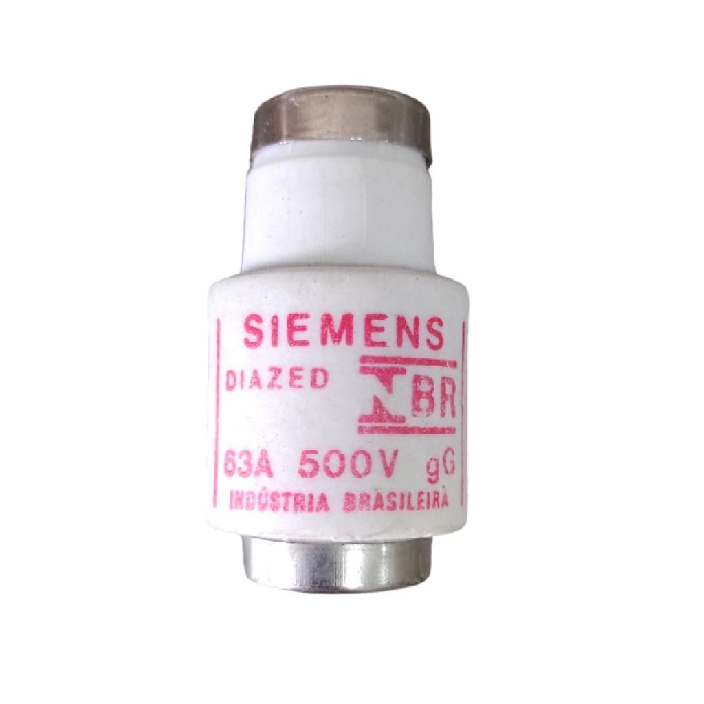 Fusível Diazed Dz Retardado Siemens 63a 500v