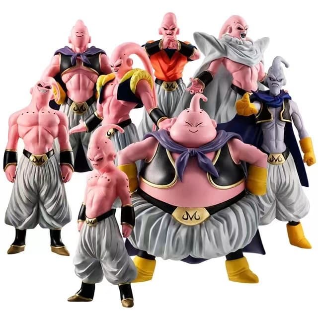 Buuu Goku Broly Dragão Carro Anime Ornamentos 7 cm-11cm Figuras De Bolas De Dragão  Tipos De Brinquedos Modelo Buu