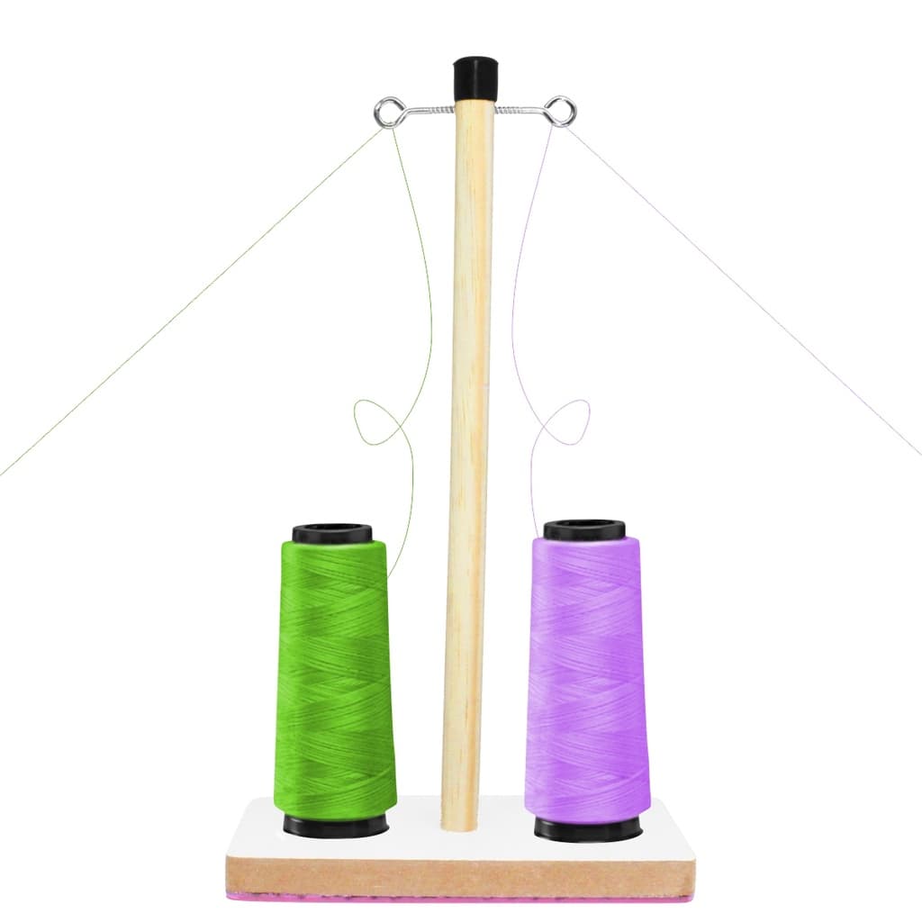 PORTA FIO 2 CONES DE LINHA PARA MAQUINA DE COSTURA DOMESTICA