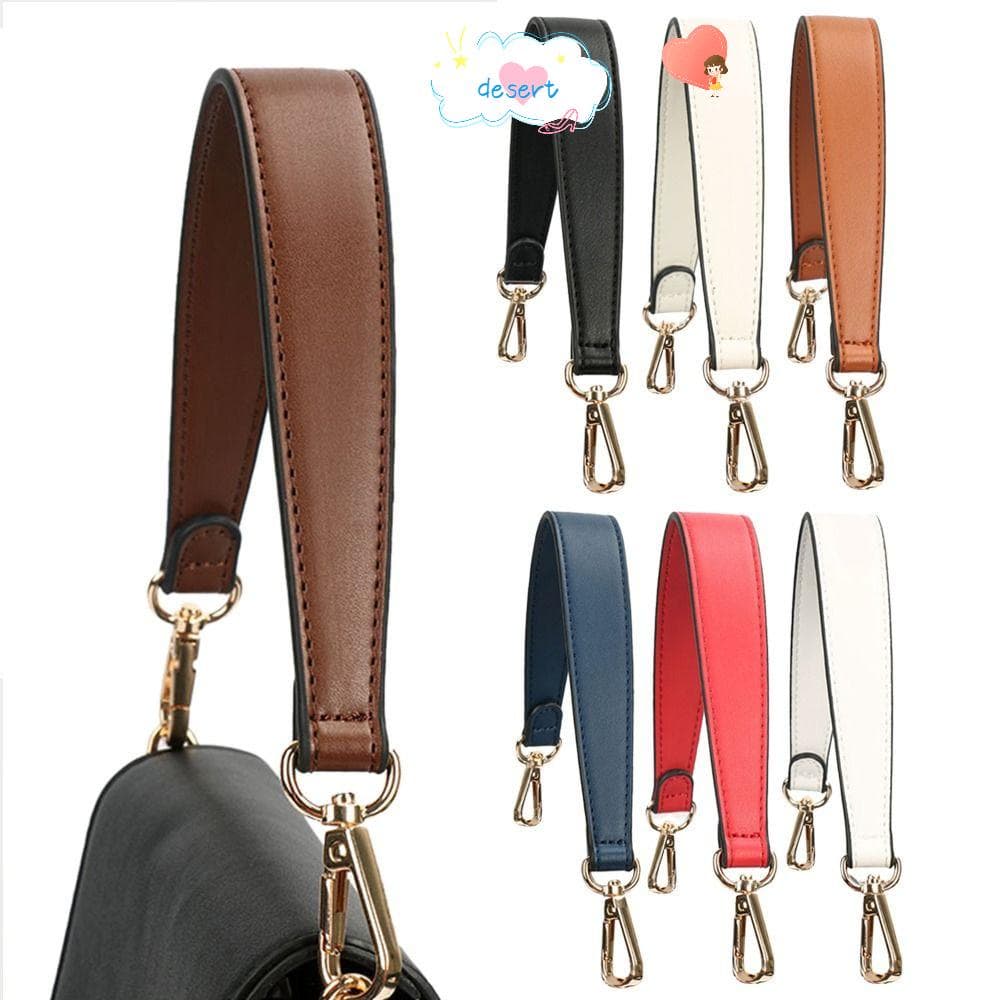DESERT Acessórios Para Bolsas De Bolsa Destacável Cabo De Couro Bricolagem