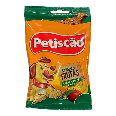 Bifinho Mastigavel De Frutas Petiscao Tablete 60G
