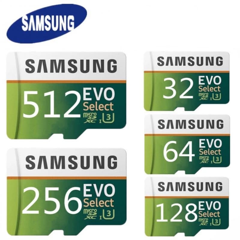 Cartão de memória 1TB 512gb 128gb 64gb EVO Micro SD TF para telefone / PC / câmera de vigilância