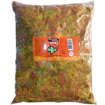 RAÇÃO PEIXES FLOCOS PACOTE DE 1KG