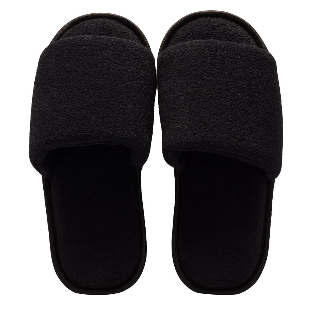 Pantufa Chinelo Slide Preta Sola Ante Derrapante Disponível do Tamanho 27 até 46