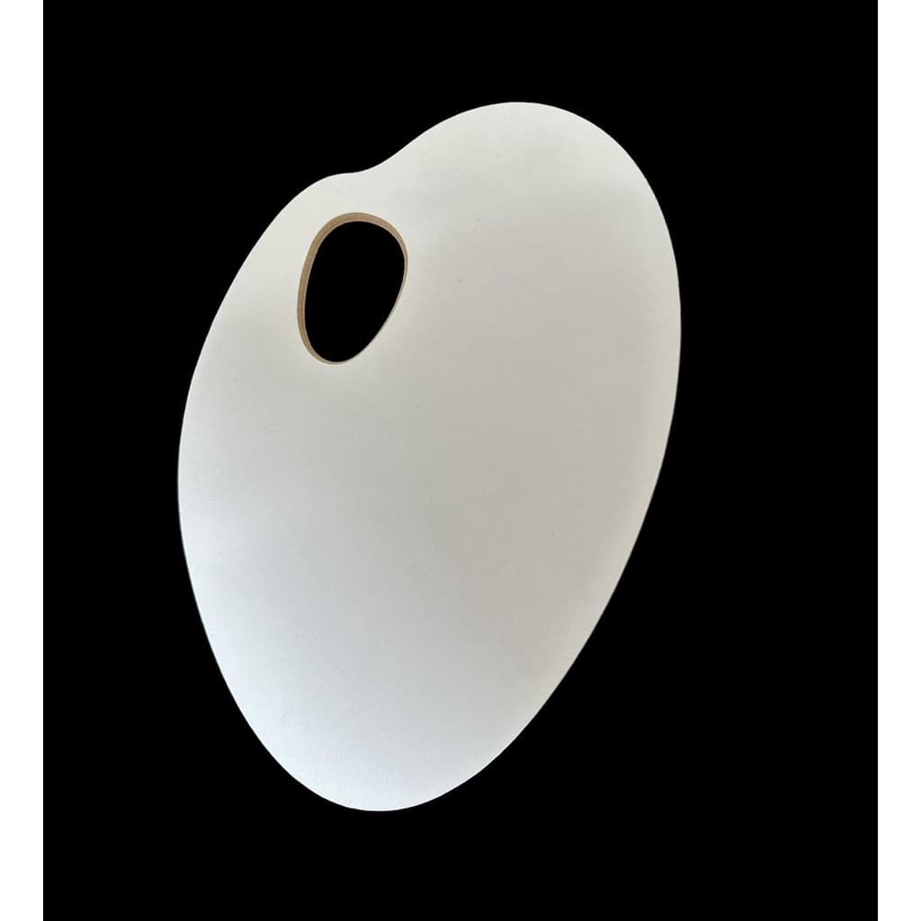 Paleta para Pintura Laminada Oval para Artista