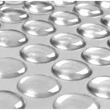 Batente Protetor de Porta Gota Silicone 30 mm Adesivo Multiuso Móveis Vidro Protetor de Armário