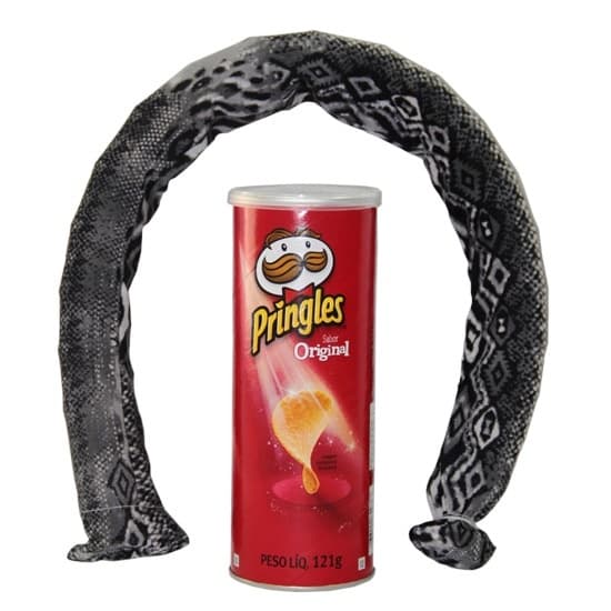 Lata / Pote De Batatas Que Pula Cobra Pegadinha Susto Trote