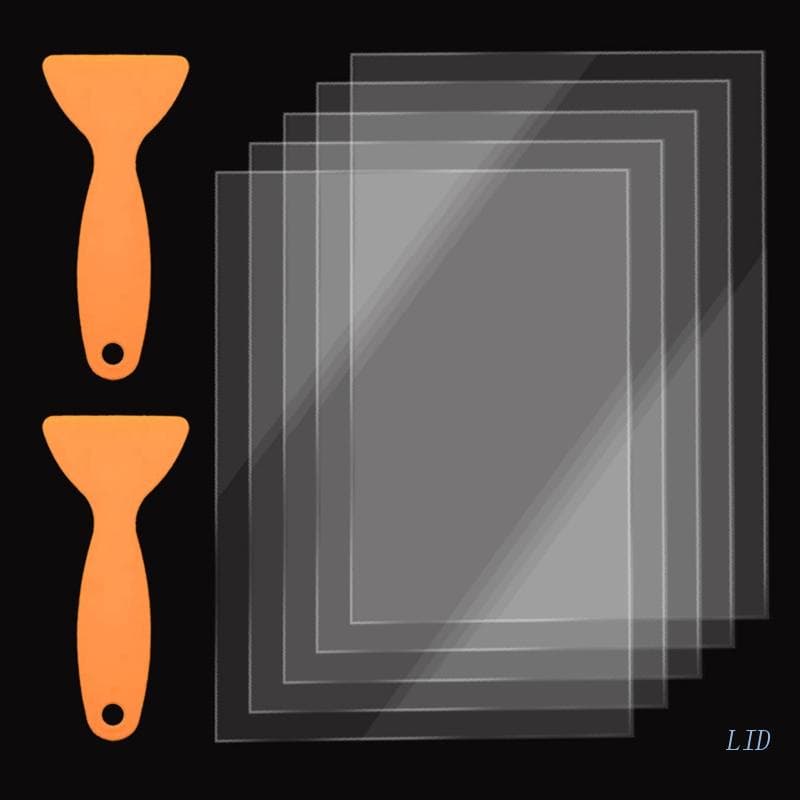 LIDU1 5PCS 200x140x0,15mm Para Impressora LCD 2