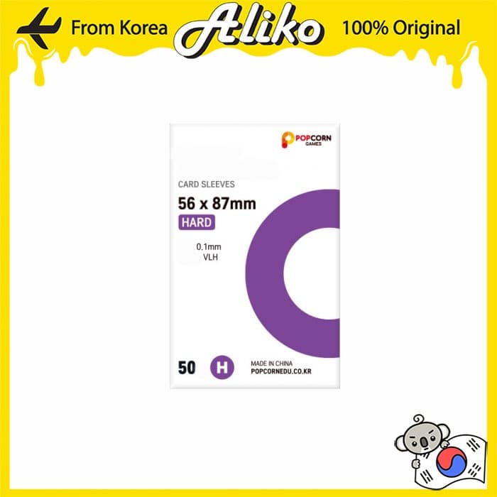 POPCORN GAMES  Premium Card Sleeve 10/50 pcs