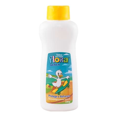 Talco Para Crianças Flora Nenen Tradicional 180g Promoção