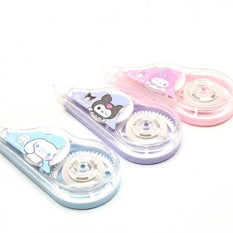 Sanrio Mymelody Kuromi Cinnamoroll Grande Capacidade Correção Cinto Fita De Escritório Estudantil Material De Papelaria Escolar Presente De Aniversário