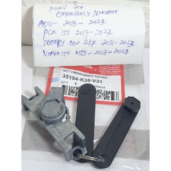 Chave De Ignição De Emergência Para adv 150 , PCX 160 , Vario 150 Novo , Scoopy 2KF