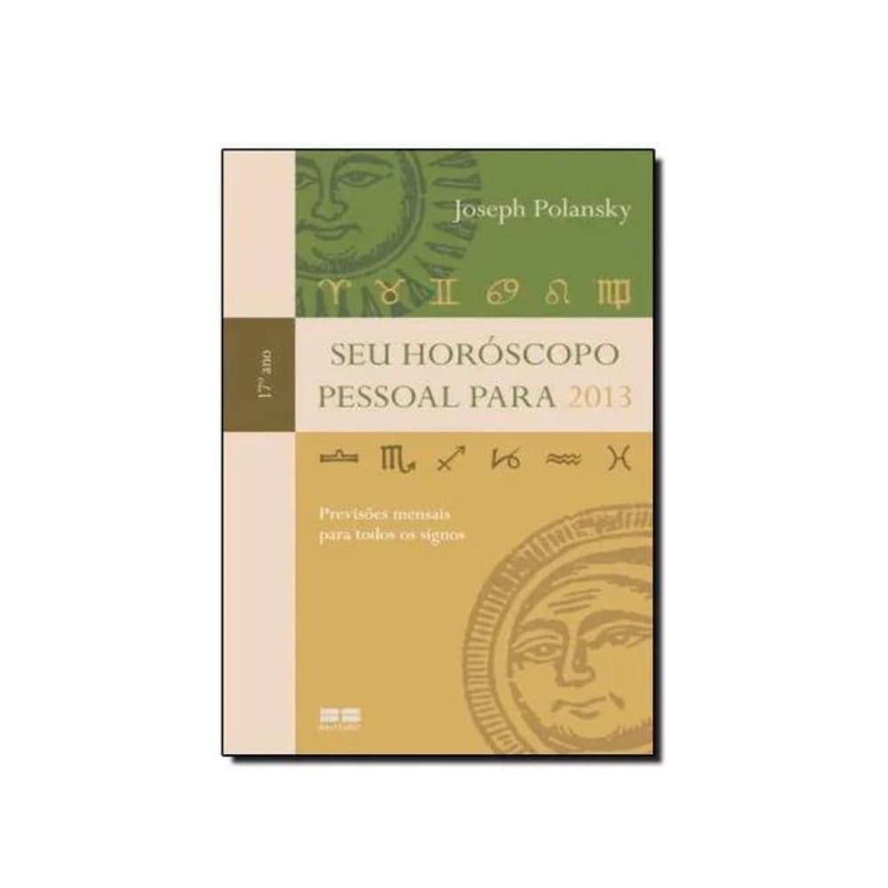 Livro- Meu Horoscopo Pessoal para 2013