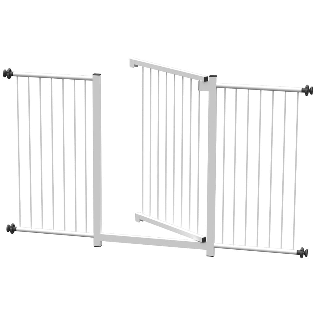 GRADE PORTÃO PET BEBÊ DIVISOR AMBIENTE 130 CM BRANCO