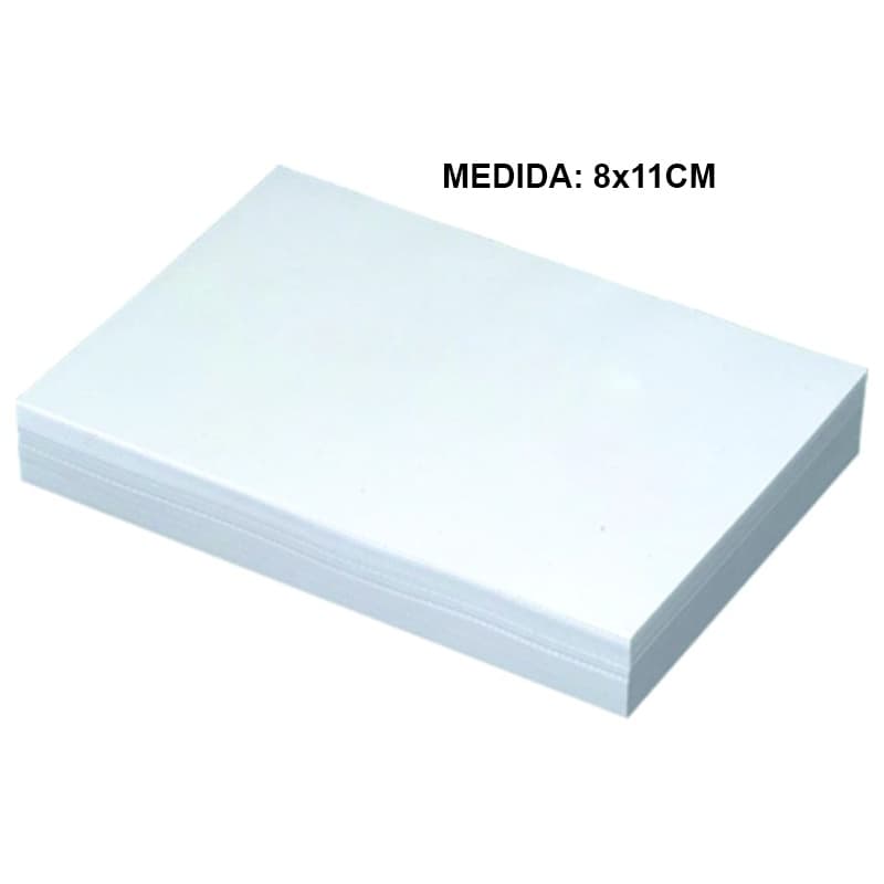 Miolo para Bloquinho sem Pauta 75g - 8x11 - 500 Folhas
