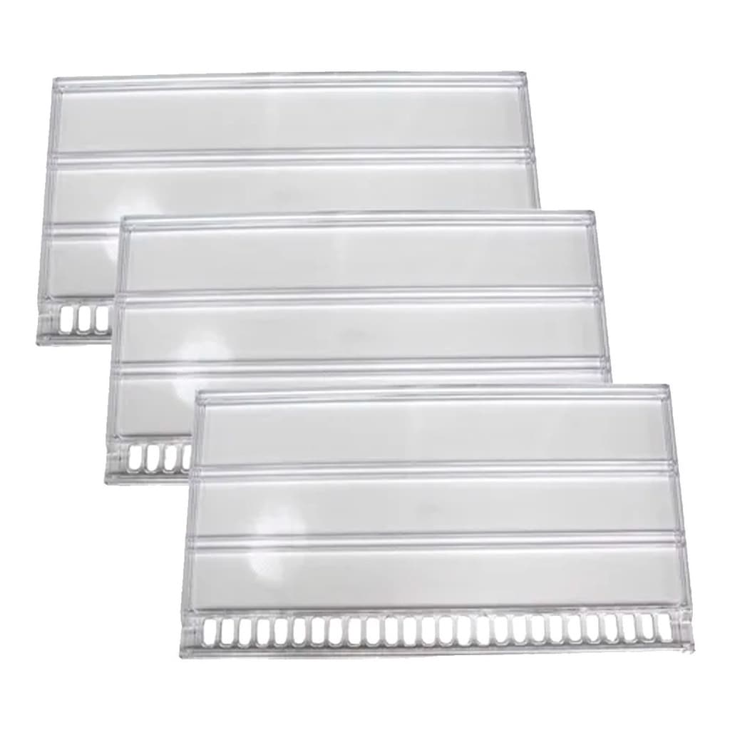 3  Prateleira Acrílica Refrigerador Continental Rcct480 Rcct490