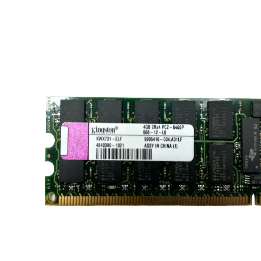 Memoria desktop 4gb DDR2 800MHz Kingston KWX731-ELF
