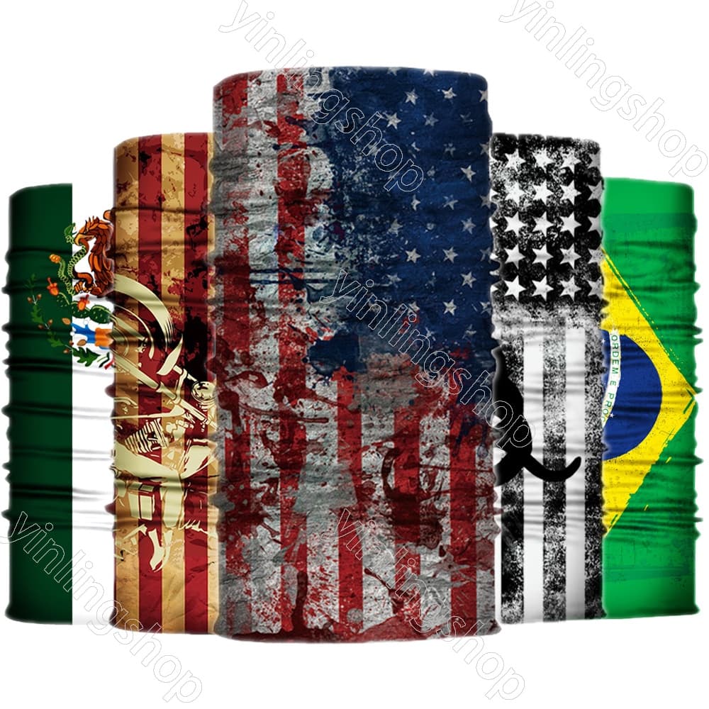 Bandana Turbante Lenço De Cabeça Rosto Motocicleta Bicicleta Pesca Esporte Cachecol Topeng Anti Poeira UV Buff