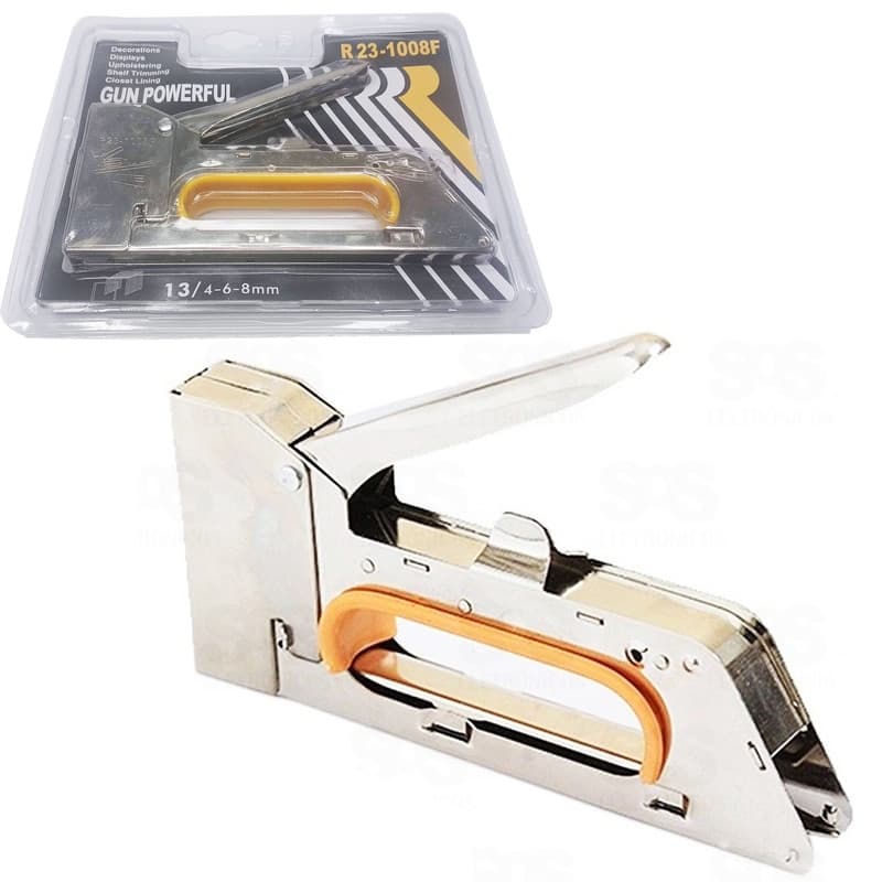 Grampeador Manual de Tapeceiro Importado Powerful +Forte