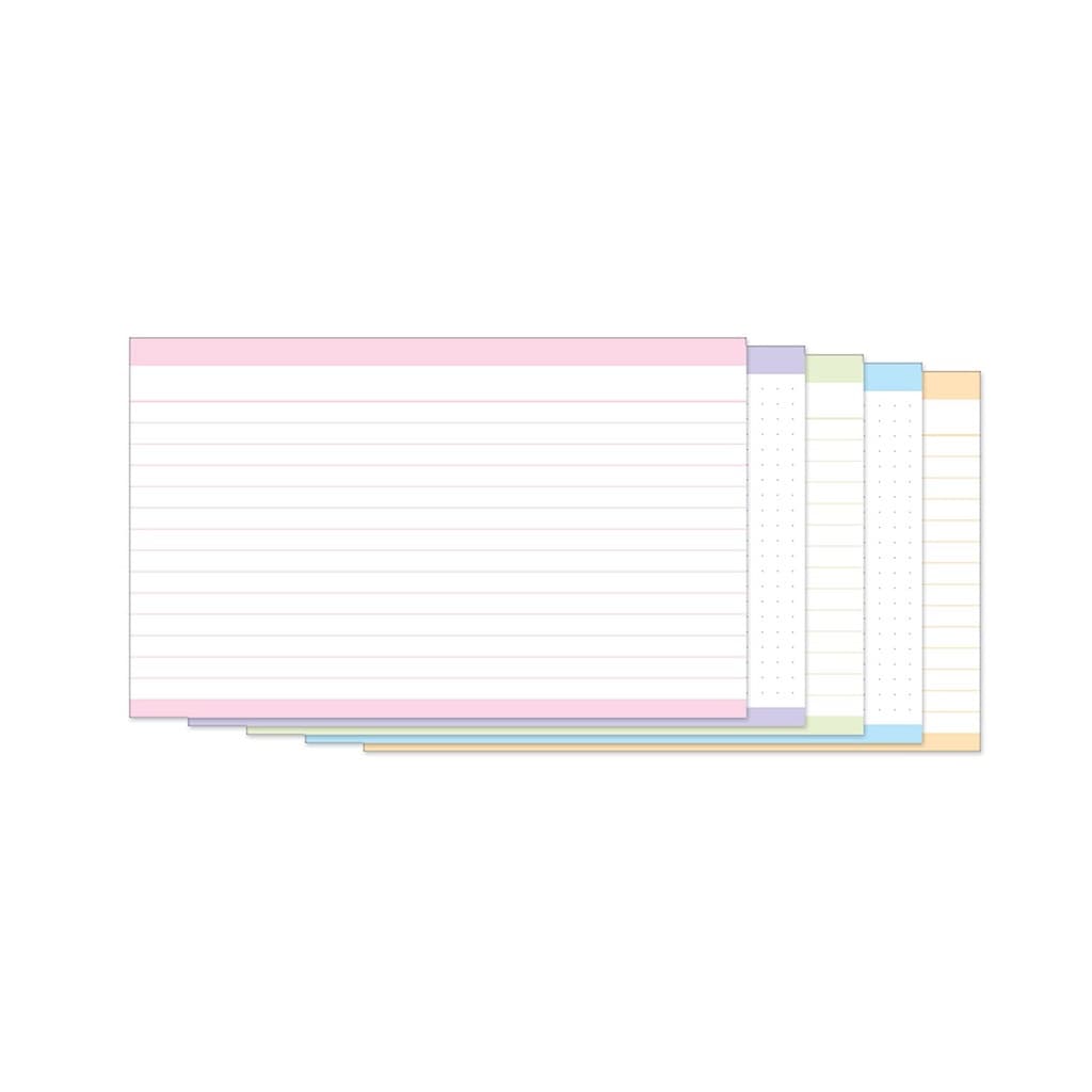 Ficha Colors número 3 TILIBRA 5x8 50 Folhas