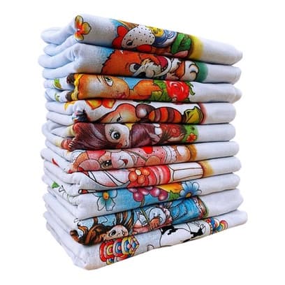 Pano De Prato Copa Estampado Grande Kit Com 10 Peças