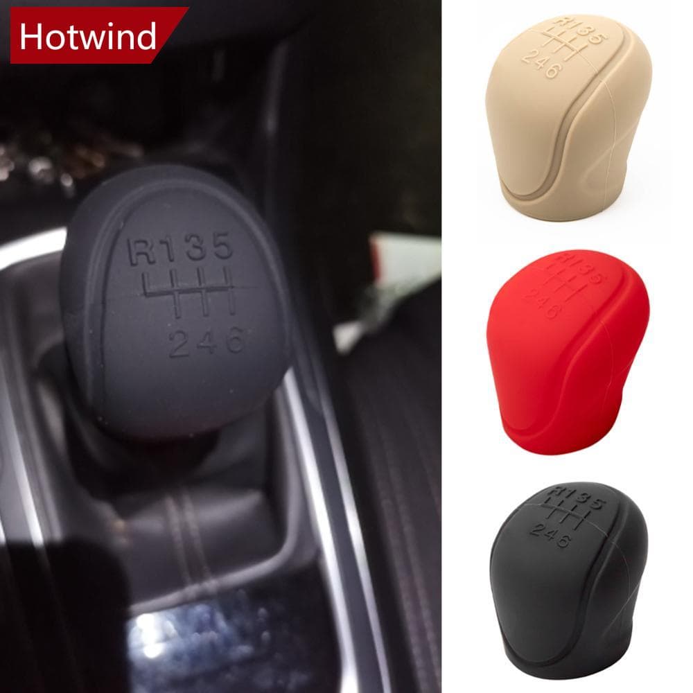 HOTWIND Universal 6velocidades Carro De Silicone Tampa Da Engrenagem De Mudança De Marcha Sem Deslizamento Tampas