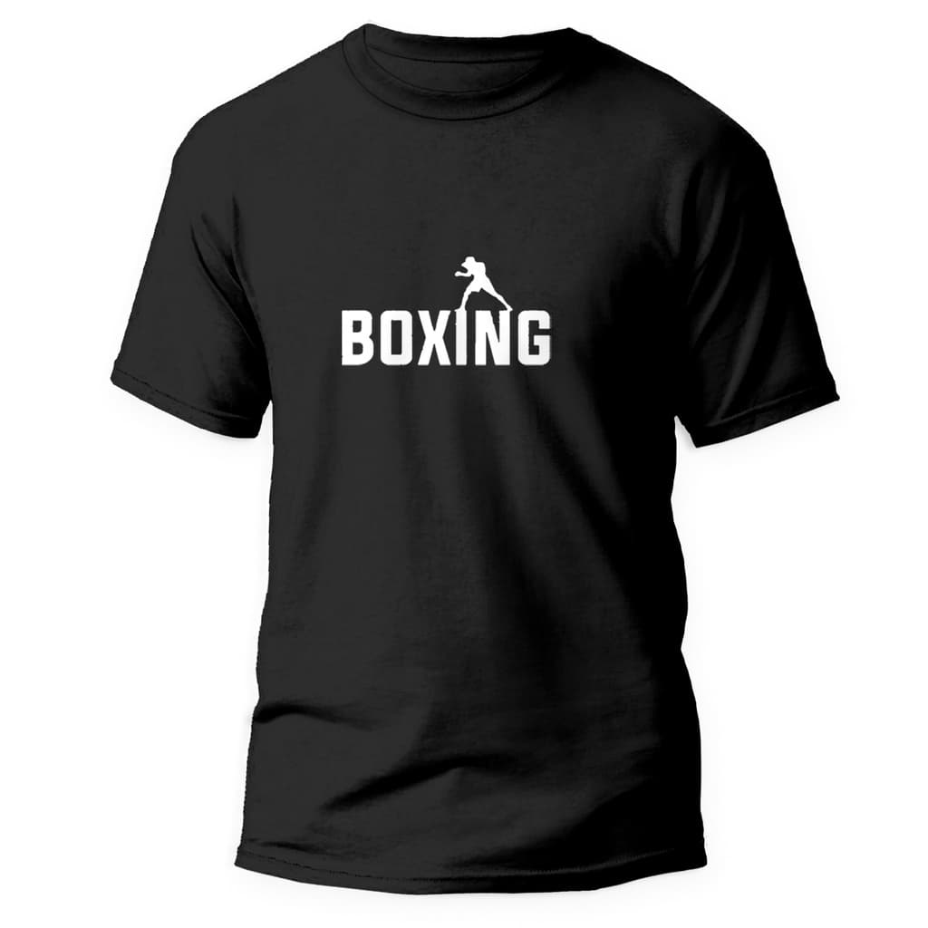 Camiseta Boxing Masculina Algodão Estampada