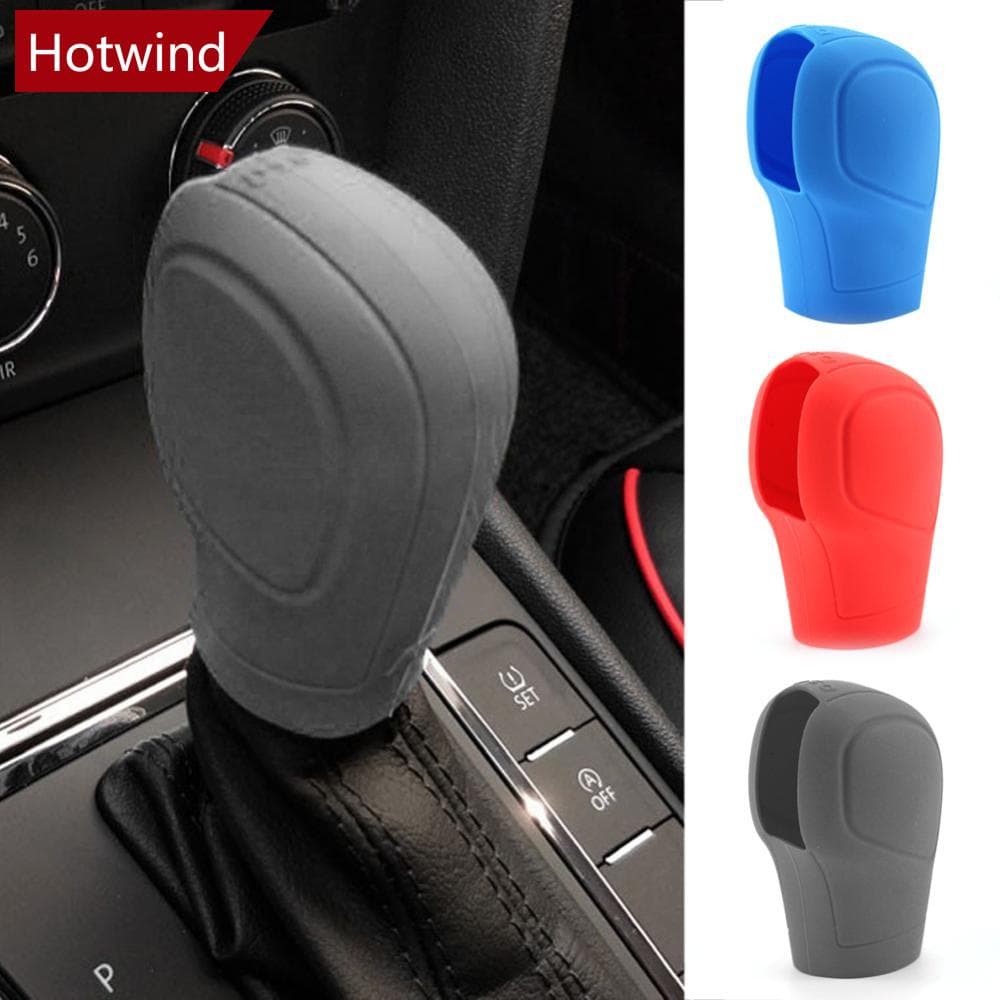 HOTWIND Silicone Universal Car Case Gear Shift Colarinho De Mudança De Marcha Alavanca Acessórios De Decoração F1Y5