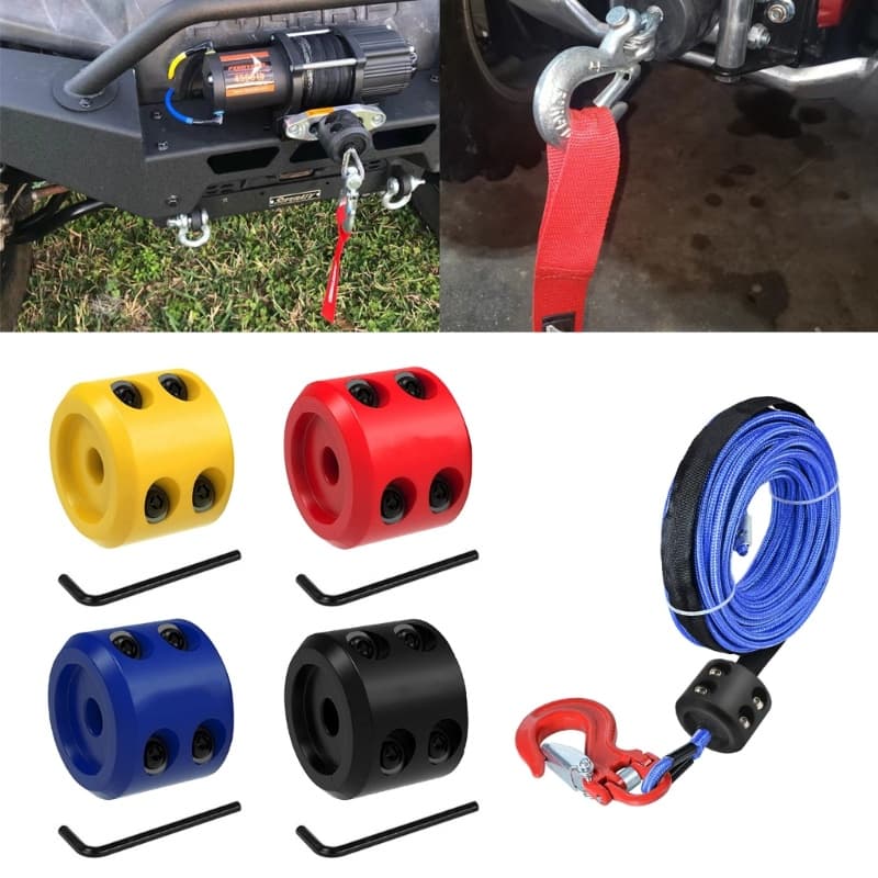 Estone Guincho Gancho Rolha Para ATV SUV Fora Estrada Linha Saver Montagem Corda Prot