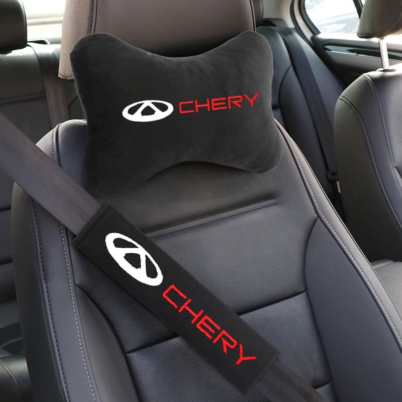 Para A Cabeça Do Carro Almofada Pescoço Cinto De Segurança Protetor De Ombros Almofadas Chery Tiggo 7 Pro 8 4 5 3 2 5X