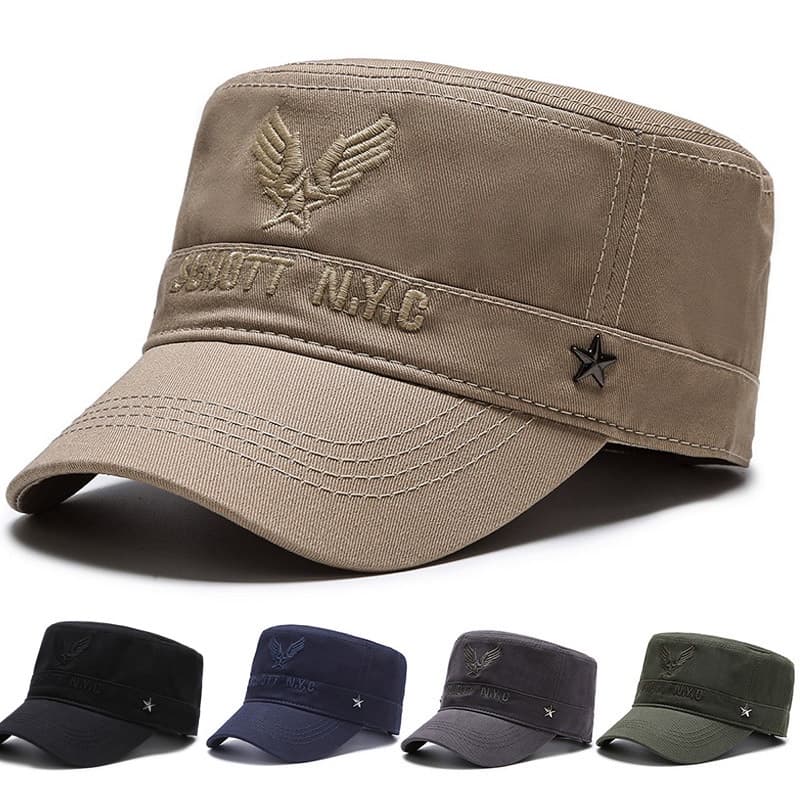 Boné De Beisebol Bordado Impressão/Chapéu Esportivo Casual De Caminhada Pesca