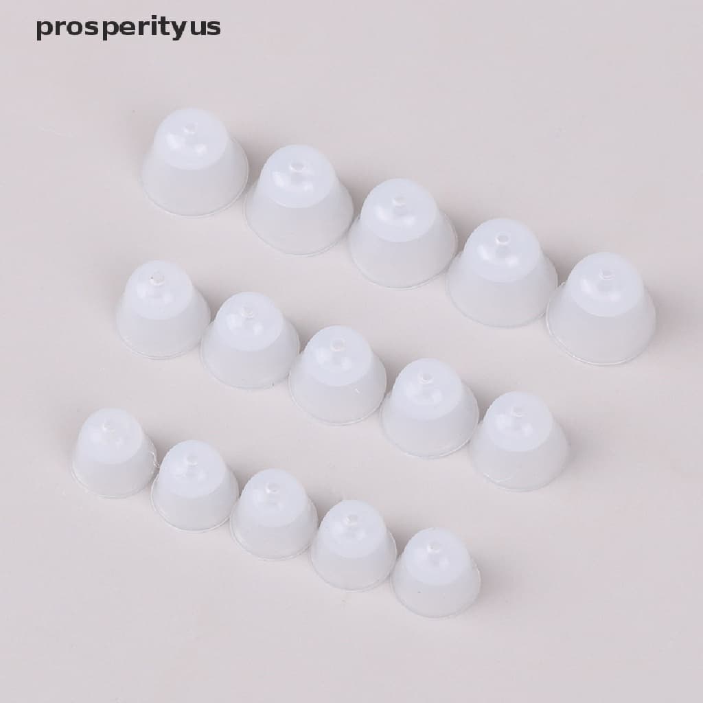 [prosperityus] 5PCS Auxílio Auditivo Cúpula De Silicone Dicas Auditivas Acessório De Aparelho [BR]