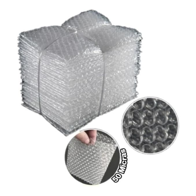 Saco Bolha 12x18 C/ 300 Unidades 50 Micras