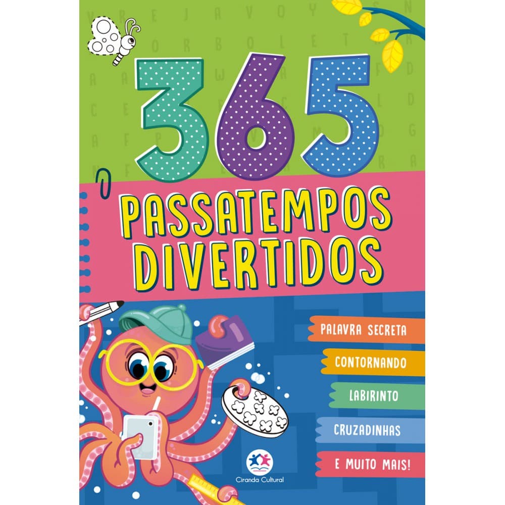 Livro 365 Passatempos divertidos