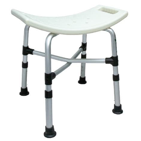 Banco de banho para obeso reforçado sem encosto - 170kg