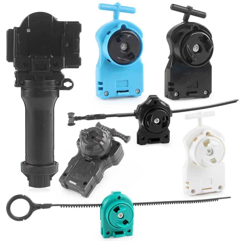 Sistema 4D Piões Metal Fusion Galaxy Fury Launcher Grip Toys Para Crianças