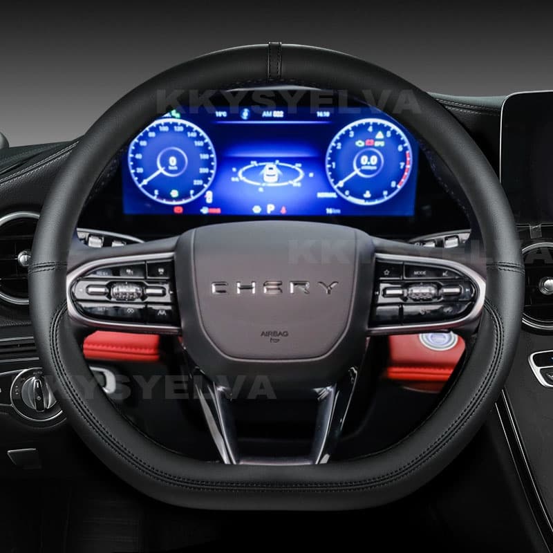 D Forma Capa De Volante Do Carro Para Chery Tiggo 5X 7 8 2020-2023 3X 7 Plus 8 Pro Arrizo 5 GT 2021 GX 2019