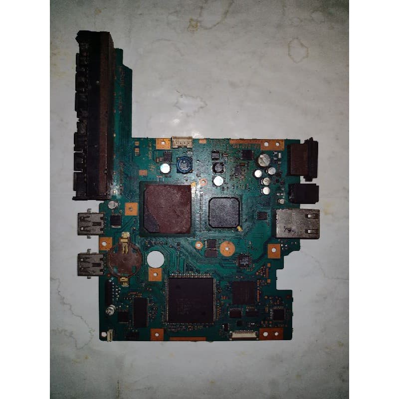 placa mãe Playstation 2 PS2 com defeito