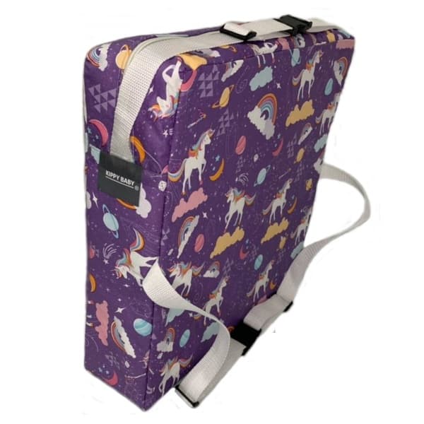 ALMOFADA CRIANÇA ELEVAÇÃO CADEIRA UNICÓRNIO LILÁS KIPPY BABY