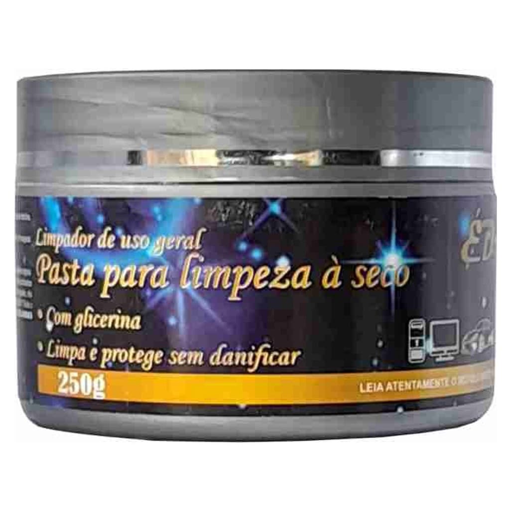 Pasta Limpeza a Seco Couro e Uso Geral Glicerina 250gr ED+