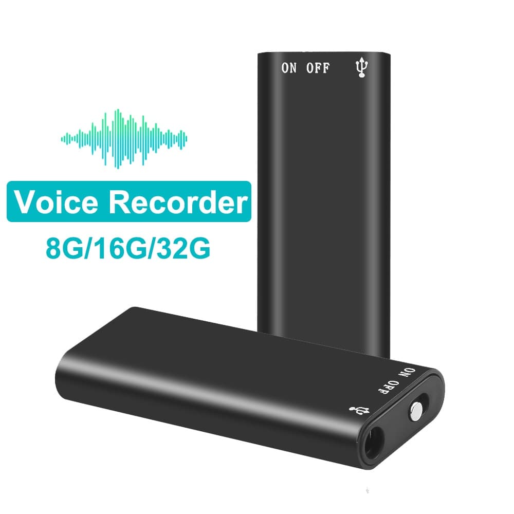 Gravador De Áudio USB Mini 3 Em 1 , Divisor Ativado , Reprodutor De MP3 , Unidade , Caneta Digital Por Voz