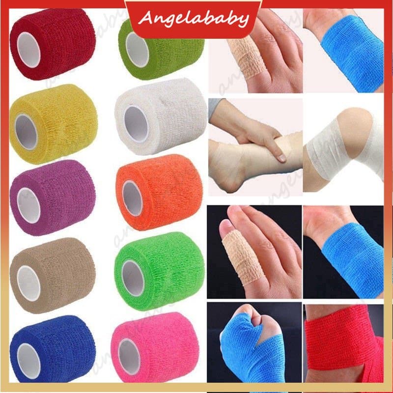 Atadura Elástica Autoadesivo Para Proteção Dos Dedos/Basquete/Vôlei