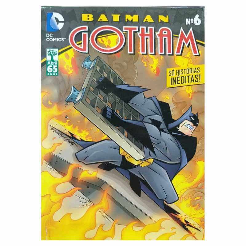 HQ Gibi Batman Gotham Número 6 DC Comics Editora Abril