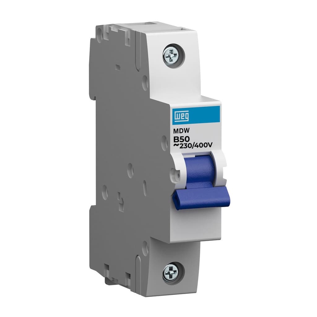 Disjuntor Din Monopolar WEG Curva B 50A