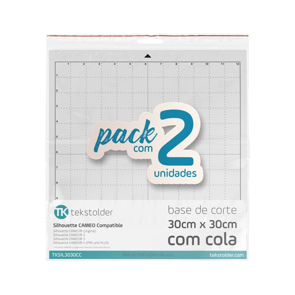 Kit 2 Bases de Corte Silhouette Cameo 30x30 - TK