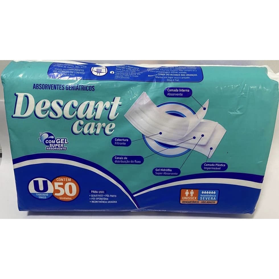 ABSORVENTE GERIATRICO DESCART CARE c/50